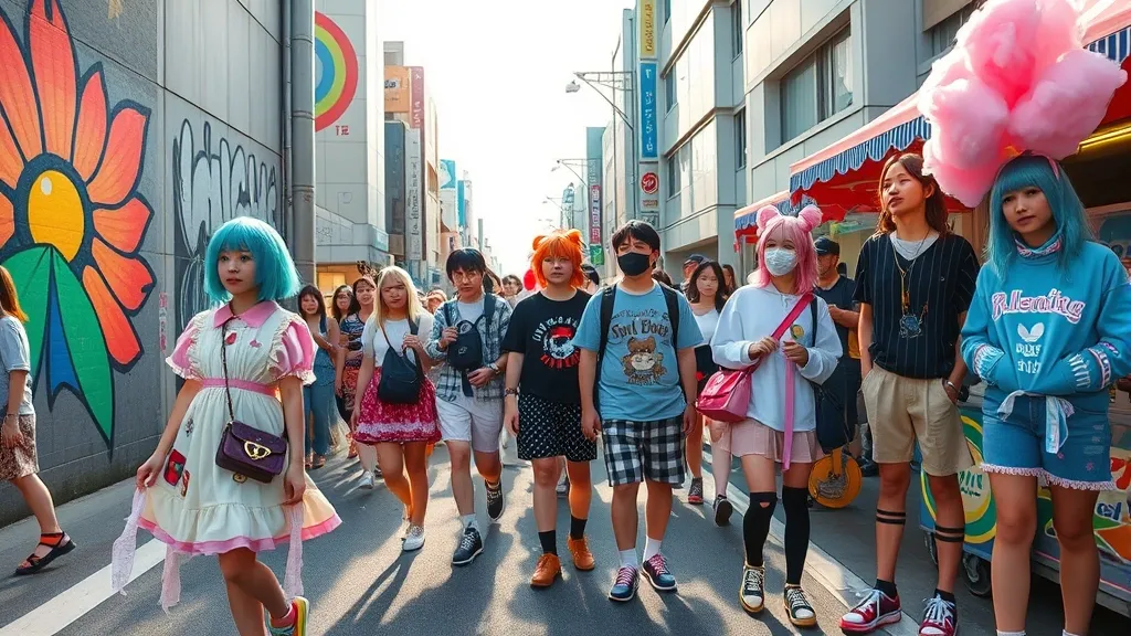 Discover the Bold World of Harajuku Fashion: A Colorful Journey into Japanese Street Style