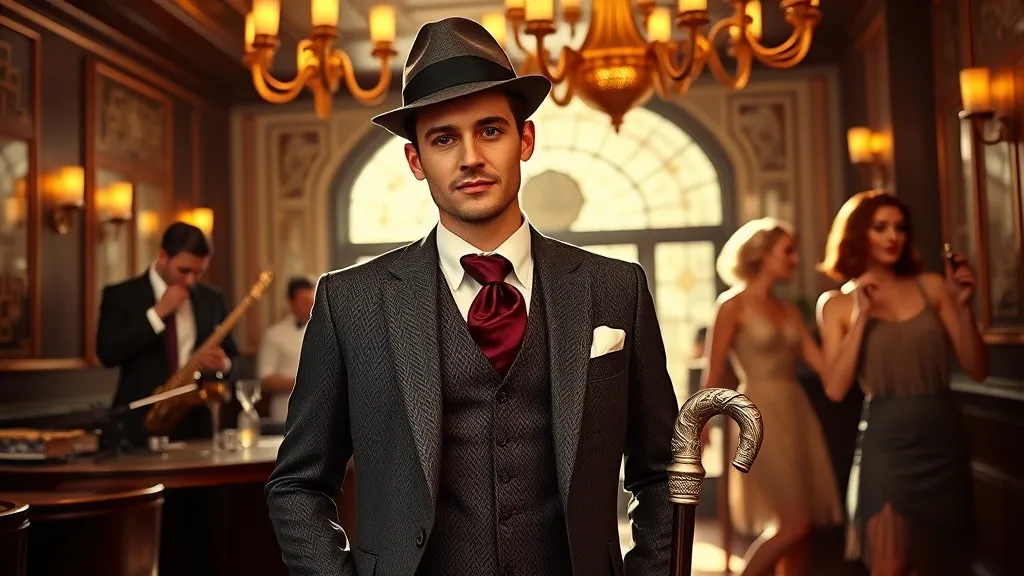 Step Back in Time: Embrace Roaring 20s Men’s Fashion for a Dapper Look