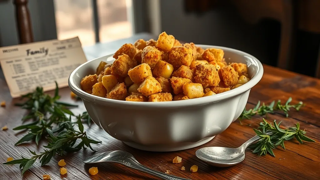 The Heartwarming Tradition of Old Fashioned Cornbread Dressing: A Family Favorite