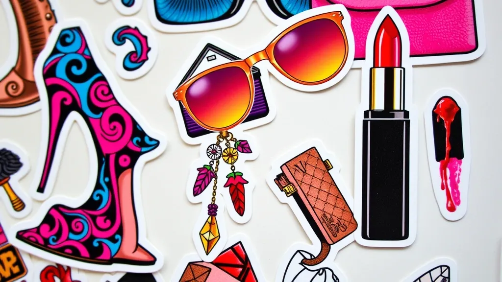 Unleash Your Style: Icon Fashionista Stickers That Pop Without the Blur