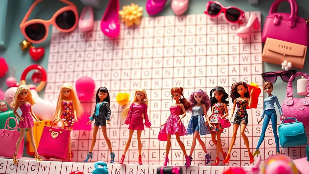 Unraveling the Fun: Discover Fashion Toys from Mattel in This Crossword Challenge