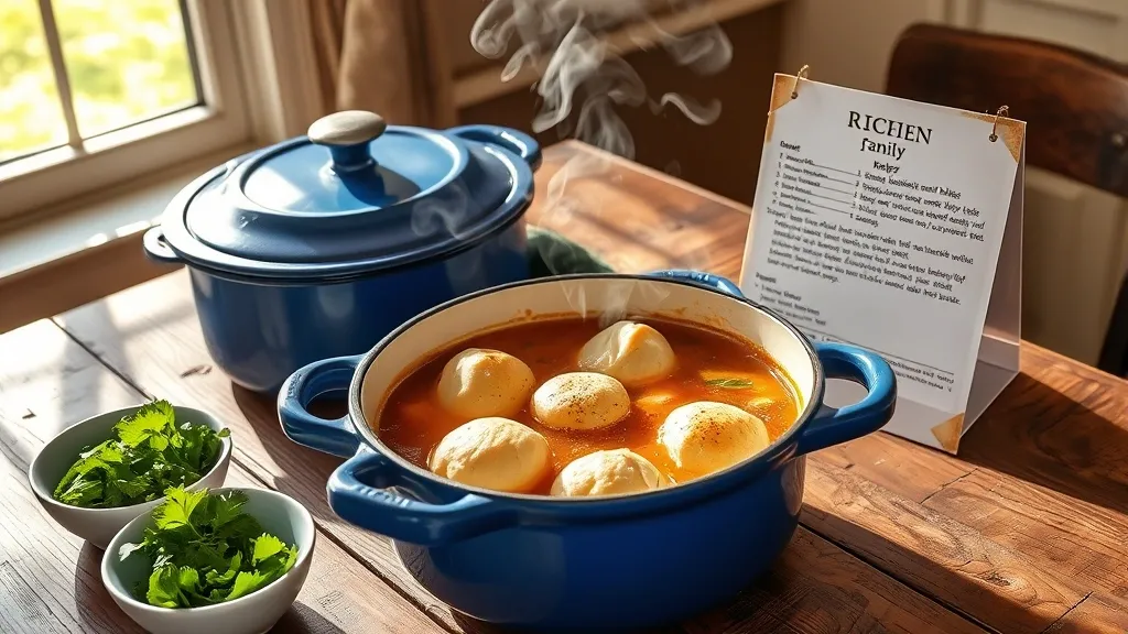 Heartwarming Old Fashioned Chicken and Dumplings: A Timeless Family Recipe