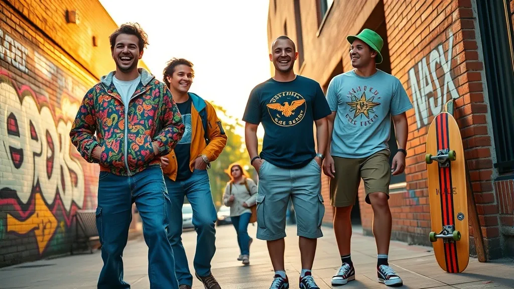 Reviving 90s Male Fashion: A Nostalgic Journey to Iconic Styles