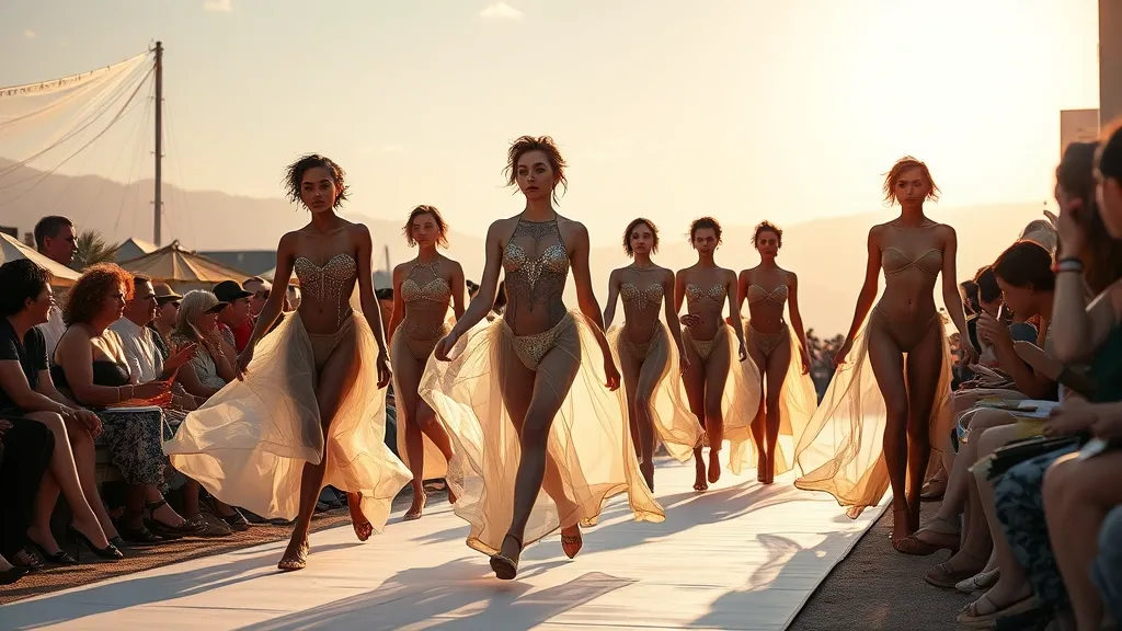 Unveiling Boldness: The Allure of the 2025 Nude Fashion Show